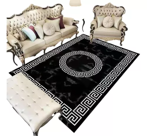 ALFOMBRA LISA CON DISEÑO EN 3D 200X240CM - 1