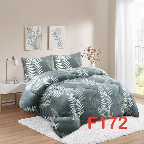 COBERTOR DE INVIERNO PLUSH CON CHIPORRO TAMAÑO KING - 1