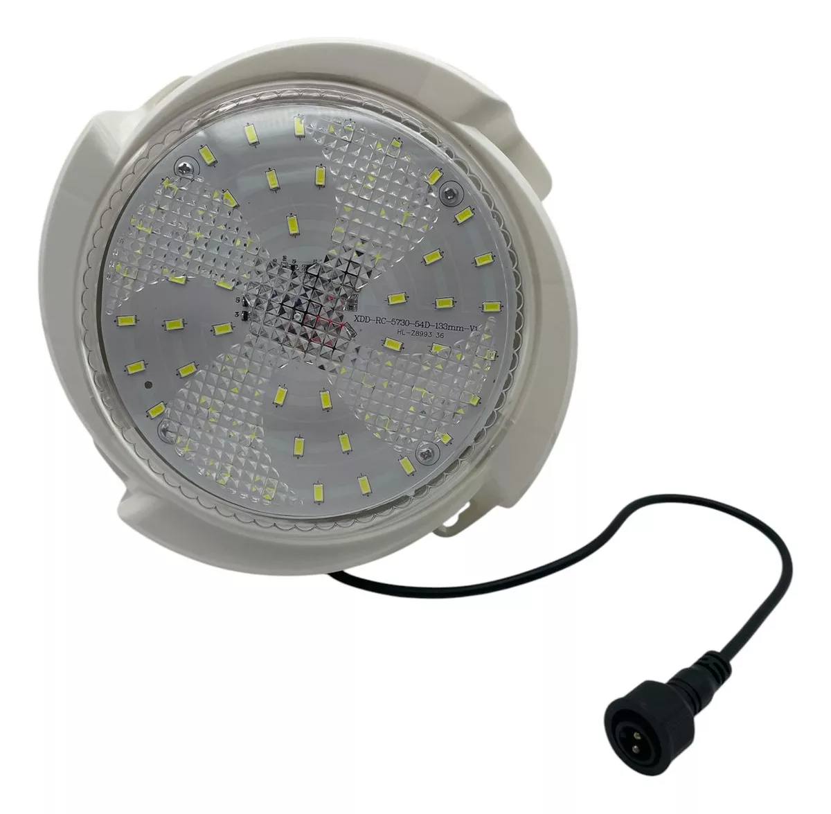 LAMPARA PLAFON REDONDA DE TECHO SOLAR 300W. BLANCO FRIO - 2