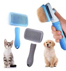 CEPILLO PARA PERROS Y GATOS DE AUTOLIMPIEZA - 1