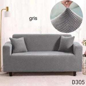CUBRE SILLON/SOFA 2 CUERPOS ELASTICO ADAPTABLE - 1