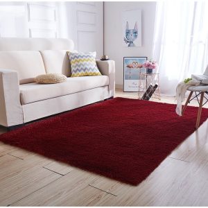 ALFOMBRA PELUDAS LIVIANAS 180×200 CM - 1