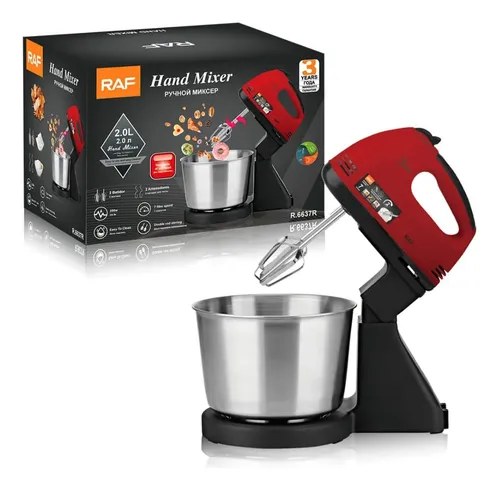BATIDORA DE MANO Y PEDESTAL DE 250W 2 LTS USO DOMESTICO - 1