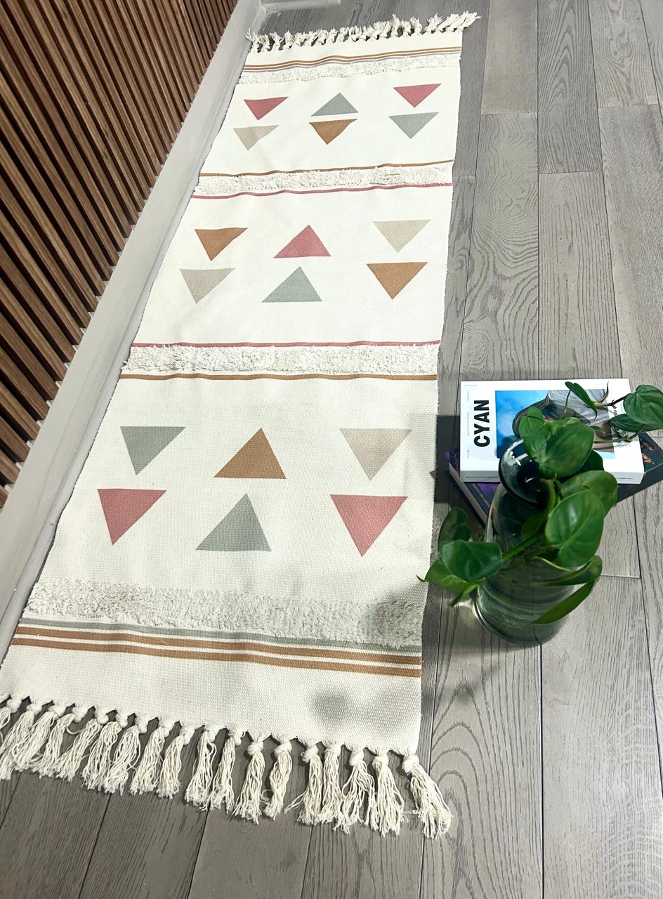 ALFOMBRAS PASILLERAS DE LINO 60 CM X 210 CM - 1