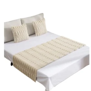 SET PIECERA PREMIUM + 2 FUNDAS COJIN TIPO PIEL SUAVE - 1