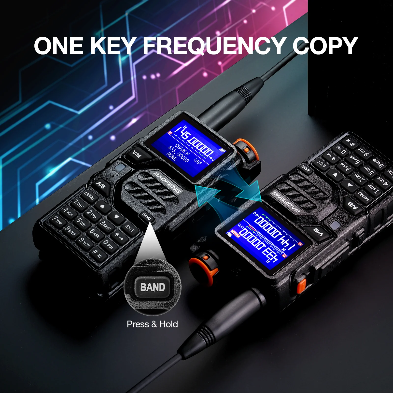 RADIO AMATEUR K5 PLUS DE 10 W NEGRO - 2