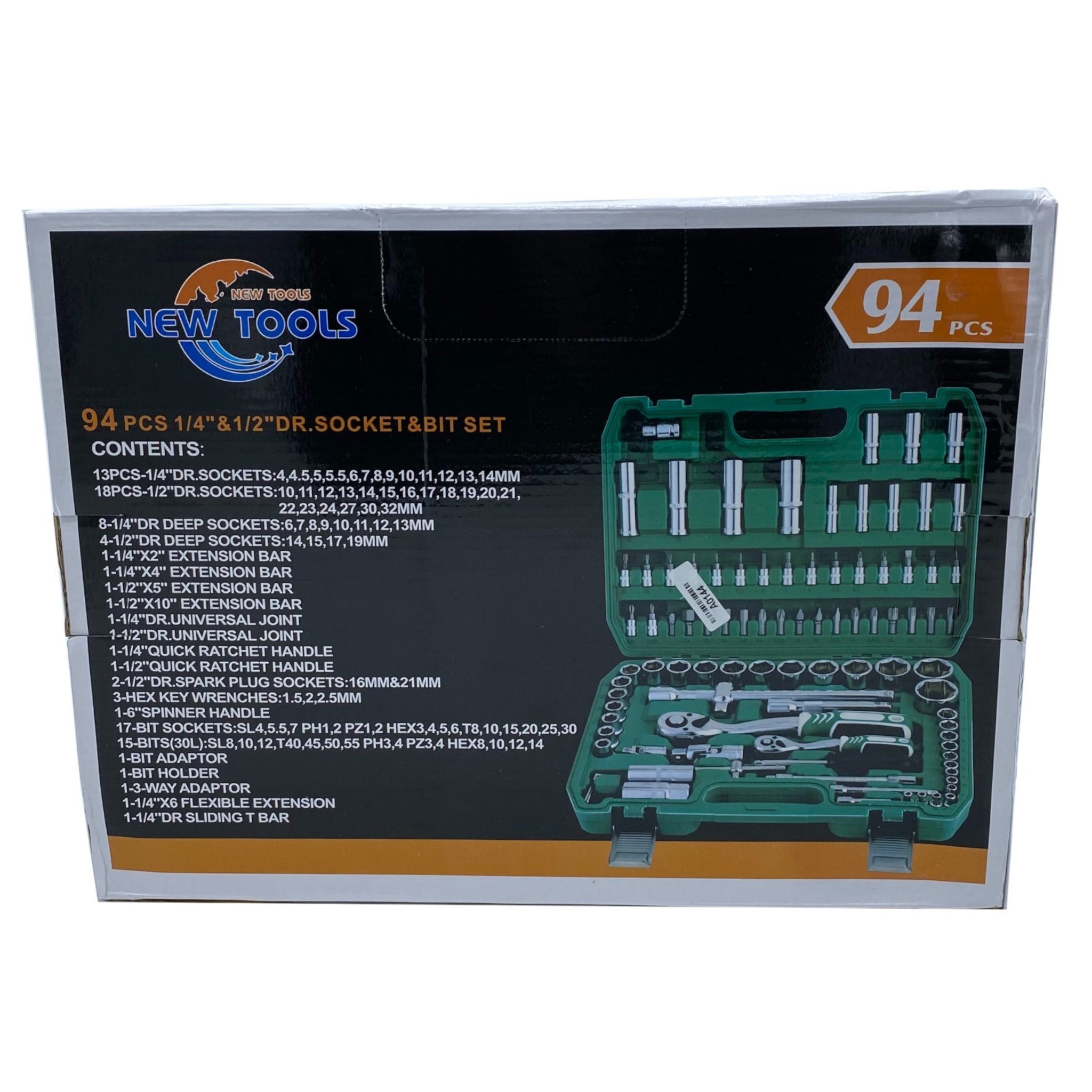 SET DE CAJA HERRAMIENTAS TUBO DE 94 PIEZAS - 1