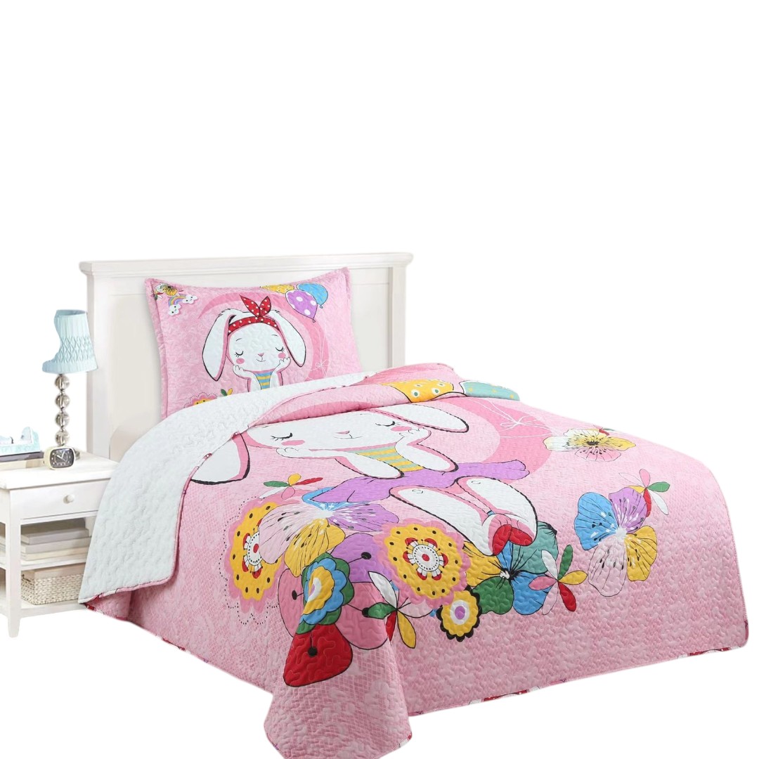 CUBRECAMA QUILT CON CHIPORRO DISEÑO 1.5 - 1