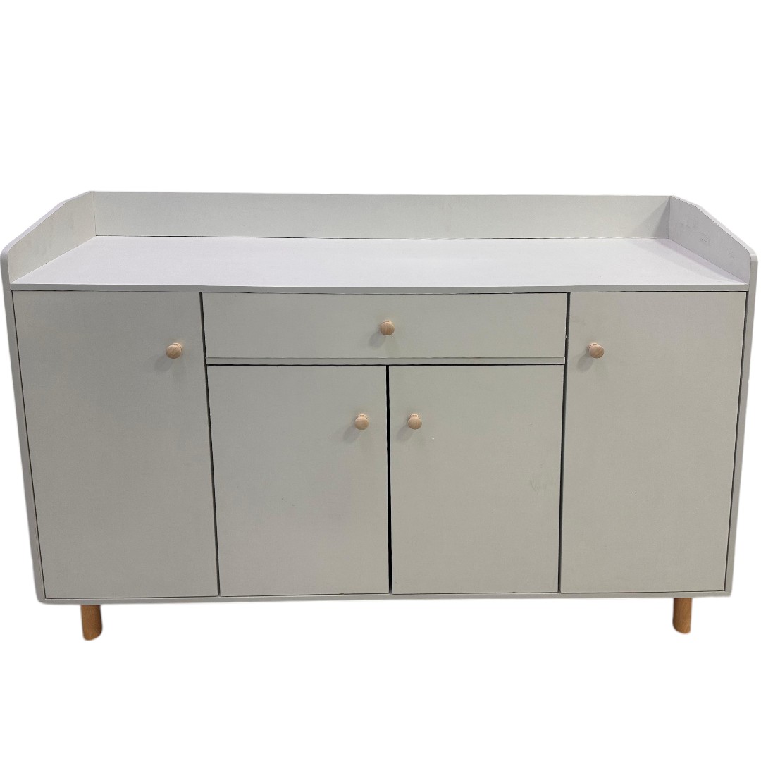 MUEBLE ORGANIZADOR MULTIFUNCIONAL PARA EL HOGAR EN COLOR BLANCO - 1