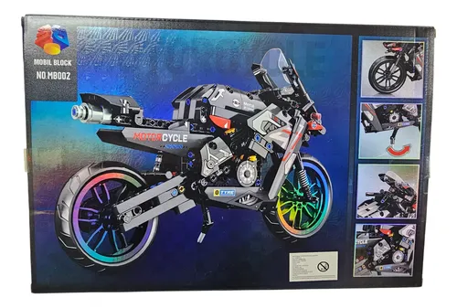 BLOQUES DE CONSTRUCCION MOTORCYCLE JUEGO ARMABLE 470PCS - 2