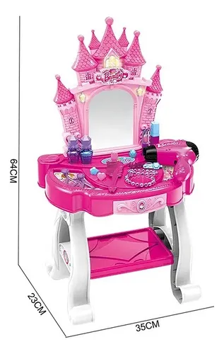 TOCADOR PARA NIÑAS DE SET DE JUGUETE MAQUILLAJE PARA NIÑAS - 2