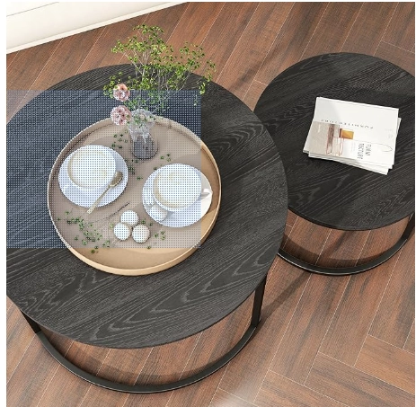 JUEGO DE MESA DE CENTRO DISEÑO CONTEMPORANEO - 2