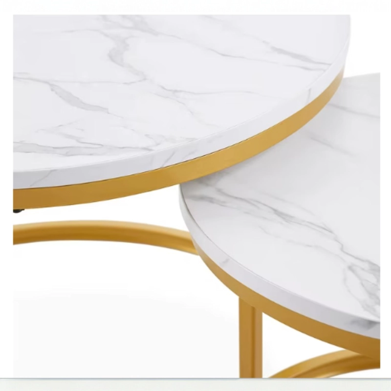 JUEGO DE MESA DE CENTRO DISEÑO CONTEMPORANEO - 3