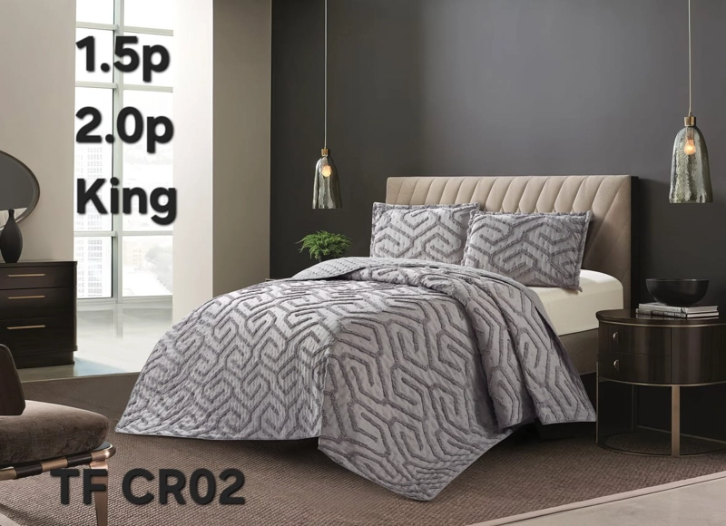 CUBRECAMA DE VERANO DISEÑO TUFTING KING - 1