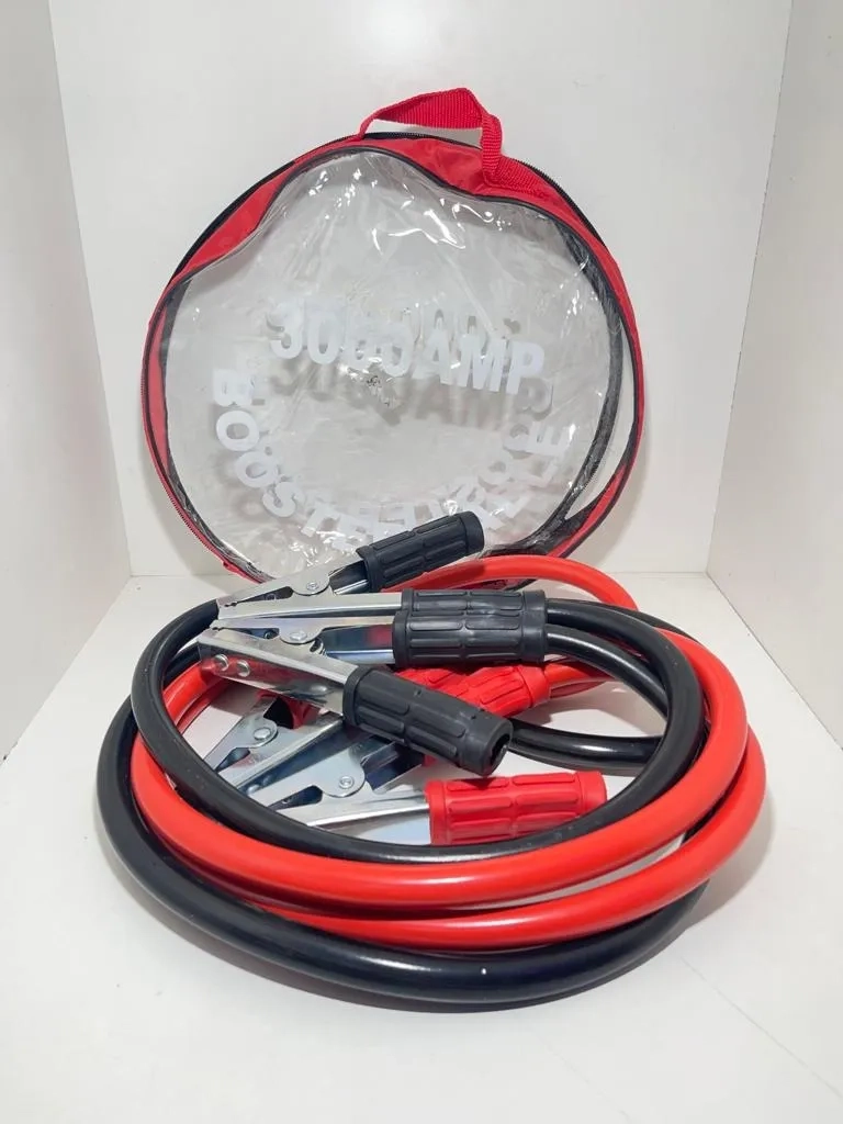 CABLE PUENTE BATERIA ROBA CORRIENTE 700 AMP AUTO/CAMIONETA - 1