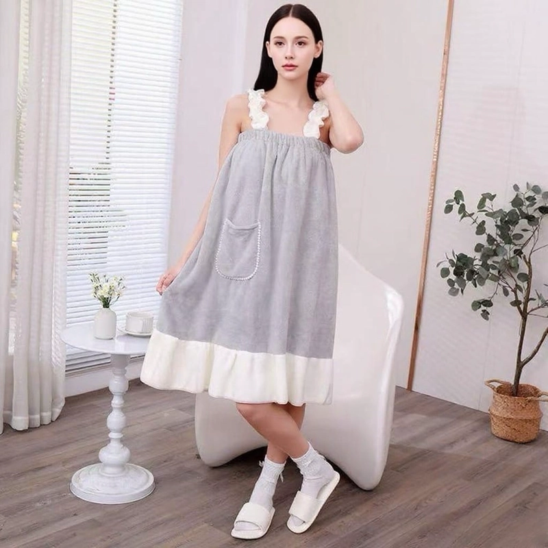 TOALLA BATA DE BAÑO PARA MUJER - 1