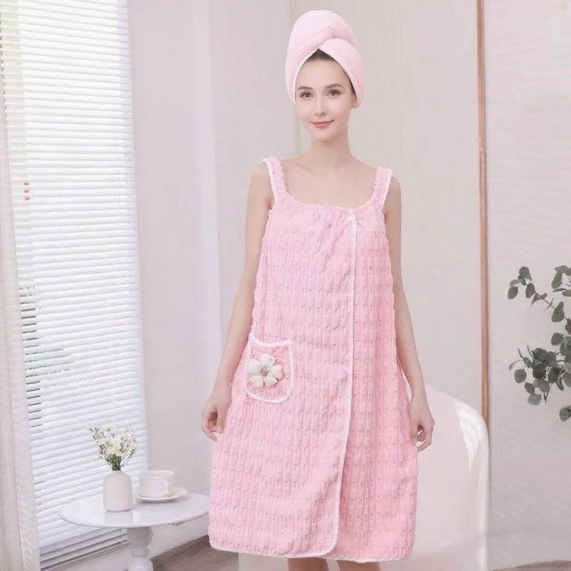 TOALLA BATA DE BAÑO PARA MUJER - 1