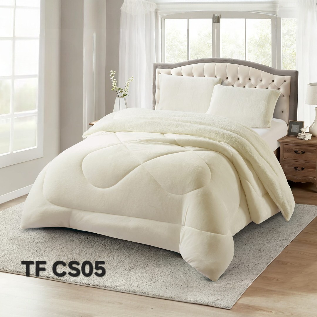 COBERTOR PLUSH DE INVIERNO TF PLAZA Y MEDIA - 1