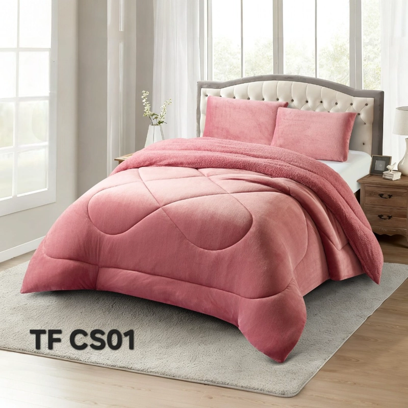COBERTOR PLUSH DE INVIERNO TF PLAZA Y MEDIA - 1