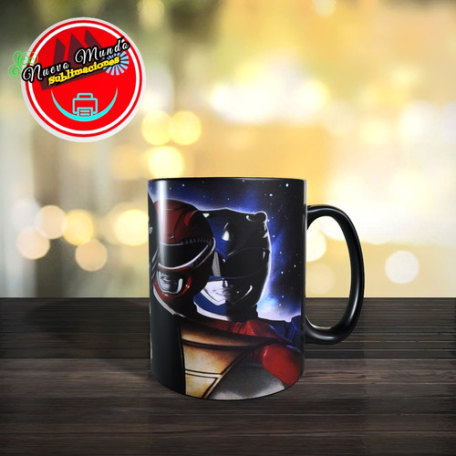 Tazza In Ceramica Power Rangers Movie - Multicolore - Ufficiale Da Collezione - Idea Regalo - 2