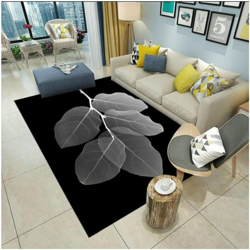 ALFOMBRA NORDICA EFECTO 3D FLEXIBLE 150*200 HBLAN - 1