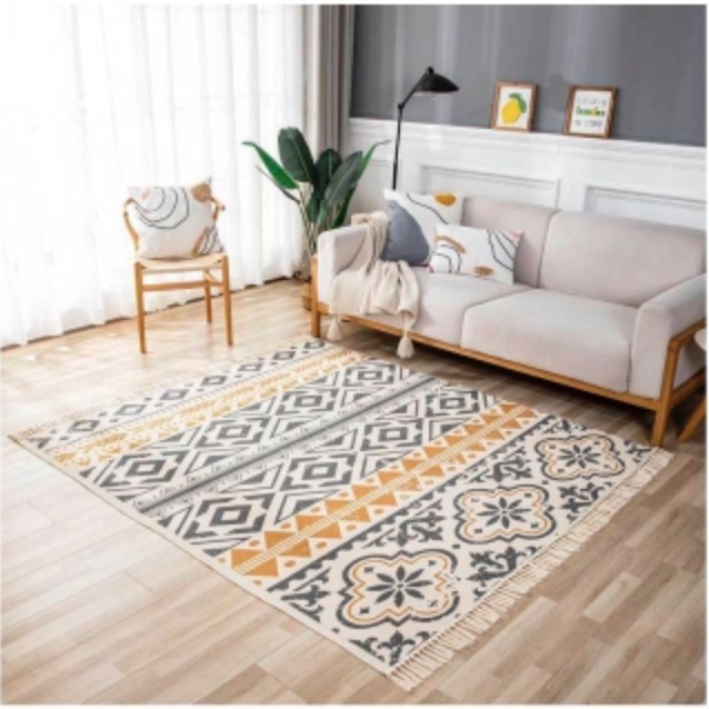 ALFOMBRA BOHEMIA DE ESTILO ETNICO 180X200 CM-08 | Multicolor - 1