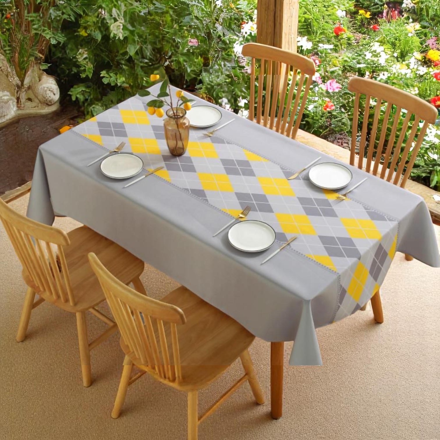 MANTEL IMPREMEABLE ANTIMANCHAS 140X220 CM -33 - 1