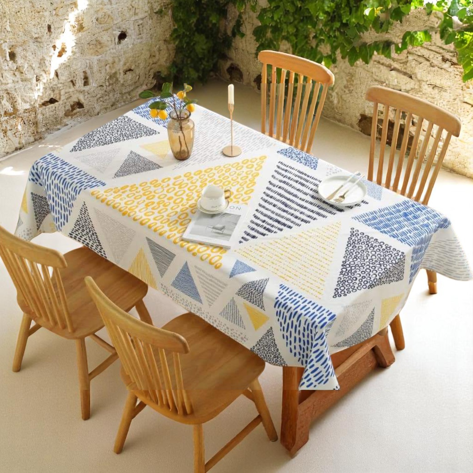 MANTEL IMPREMEABLE ANTIMANCHAS 140X220 CM -22 - 1