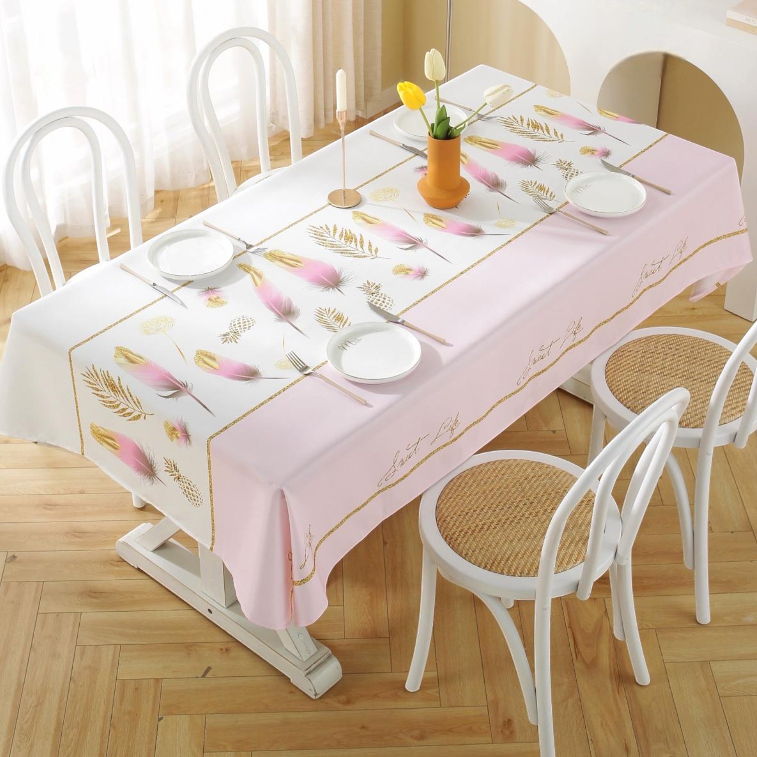 MANTEL IMPREMEABLE ANTIMANCHAS 140X220 CM -39 - 1