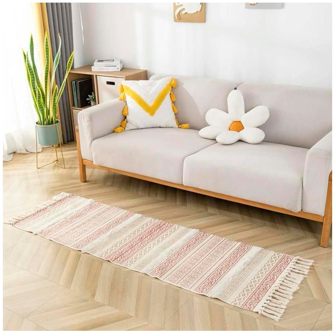 ALFOMBRA PASILLERA-PIECERA 2 BEIGE 60 X 200 CM - 1