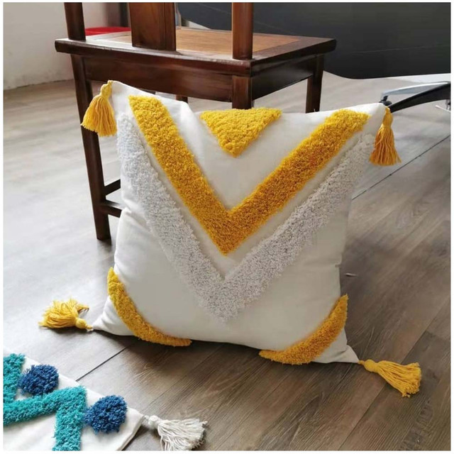 PACK DE FUNDAS DE COJIN DECORATIVAS BOHO 45X45-41 - 1