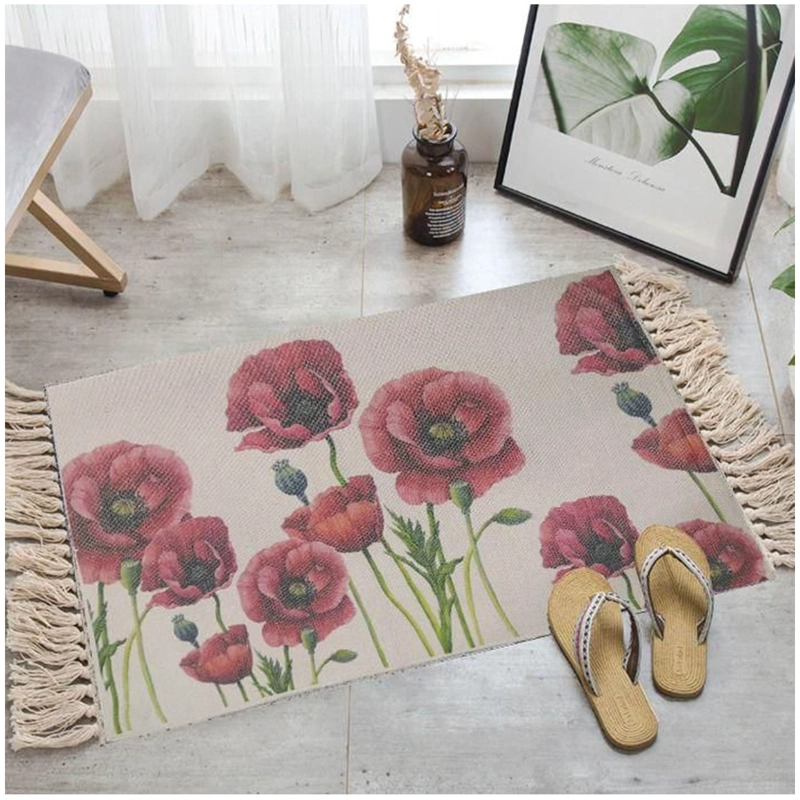 BAJADA DE CAMA KILIM DE ESTILO ETNICO 60X90 CM - 1