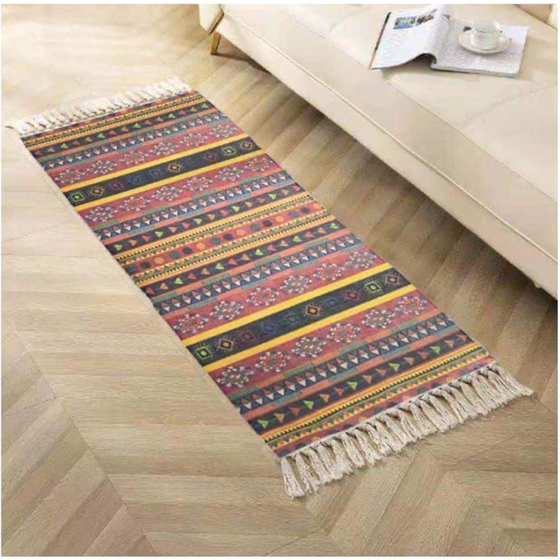 ALFOMBRA - PIECERA KILIM DE ESTILO ETNICO 60X180 CM - 1