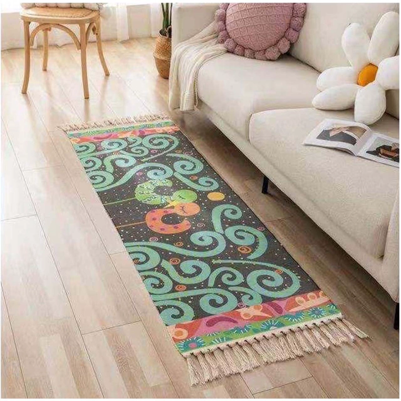 ALFOMBRA - PIECERA KILIM DE ESTILO ETNICO 60X180 CM - 1