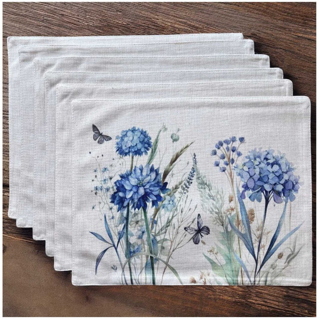 SET 6 INDIVIDUALES 35X45 TELA REPELENTE AL AGUA Y ANTIMANCHAS MOD01 - 1