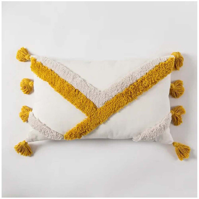 PACK DE FUNDA DE COJIN DECORATIVA DISEÑO BOHO 30X50 CM MOD07 - 1