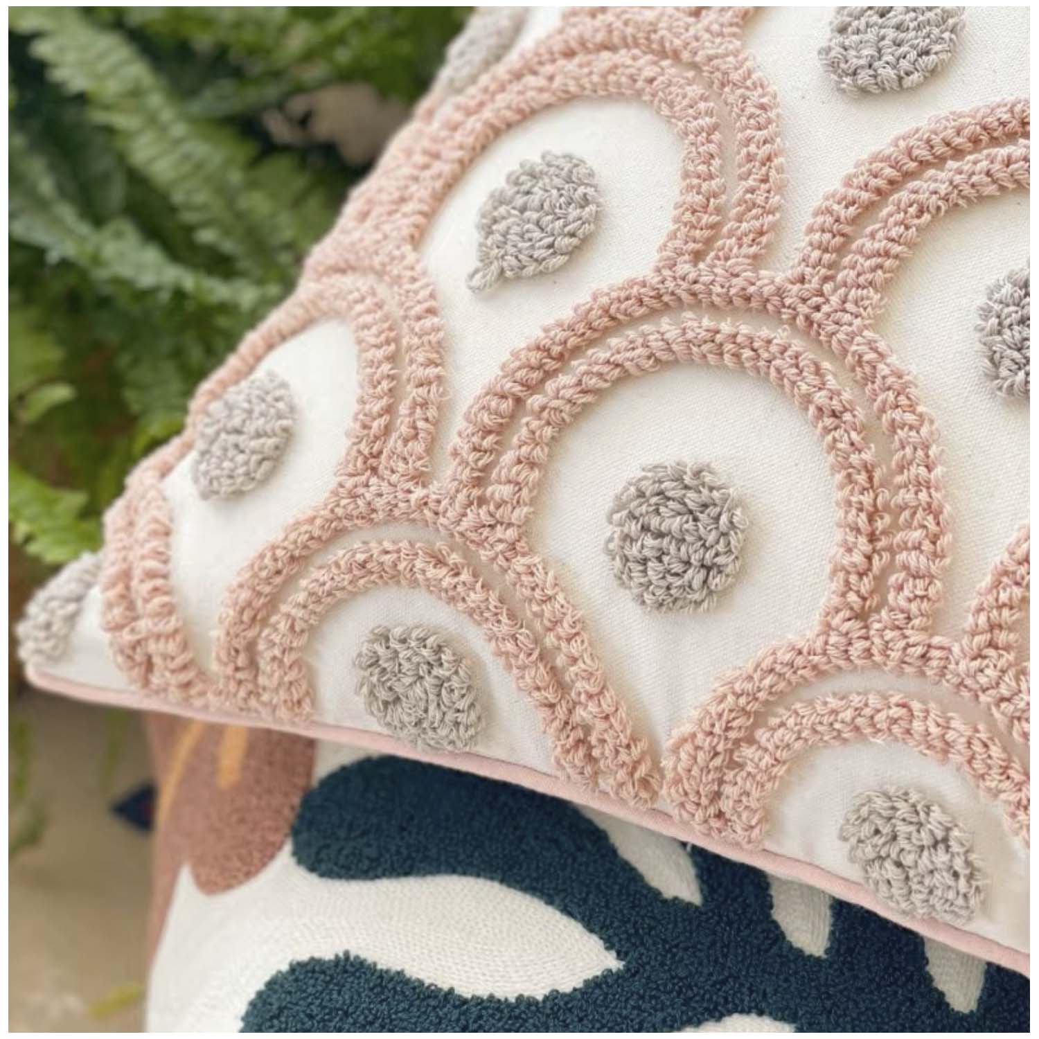 PACK DE FUNDA DE COJIN DECORATIVA DISEÑO BOHO 30X50 CM MOD01 - 3