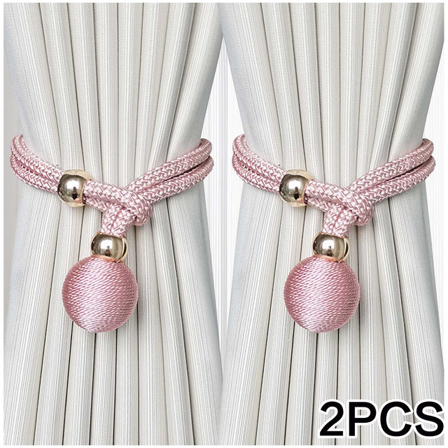 PACK DE 02 SUJETADORES - ABRAZADERAS MAGNETICAS PARA CORTINAS MD09 - 2