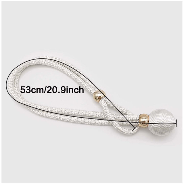 PACK DE 02 SUJETADORES - ABRAZADERAS MAGNETICAS PARA CORTINAS MD09 - 3