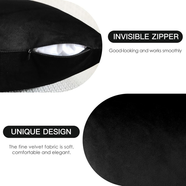 PACK DE 02 FUNDAS DE COJÍN DE TERCIOPELO SUAVE 45X45 MOD22 - 4