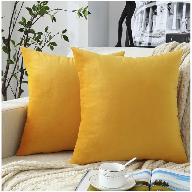PACK DE 02 FUNDAS DE COJÍN DE TERCIOPELO SUAVE 45X45 MOD15 - 3