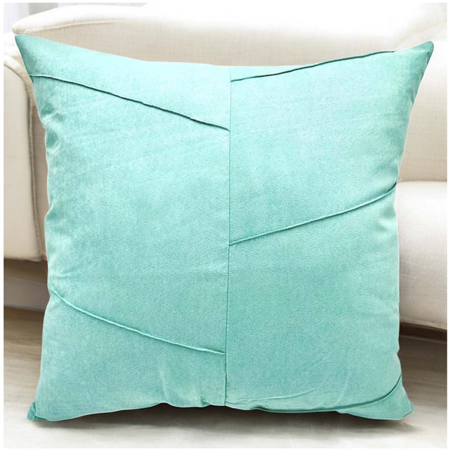 PACK DE 02 FUNDAS DE COJÍN DE SEMICUERO SINTÉTICO 50X50 CM CALIPSO - 2
