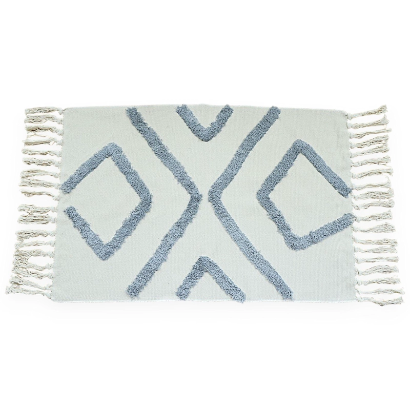 BAJADA DE CAMA BORDADA KILIM DE ESTILO ETNICO 60X90CM MD72 - 2