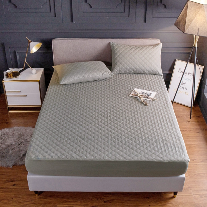 CUBRECOLCHON IMPERMEABLE 2P + 02 FUNDAS DE ALMOHADA ARENA - 2