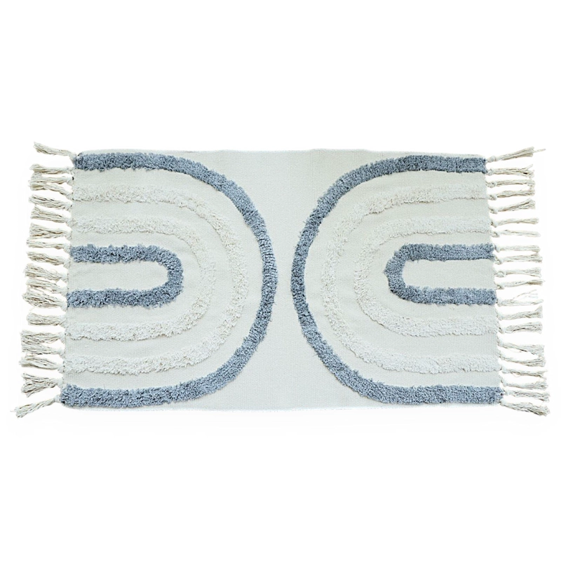 BAJADA DE CAMA BORDADA KILIM DE ESTILO ETNICO 60X90CM MD71 - 2