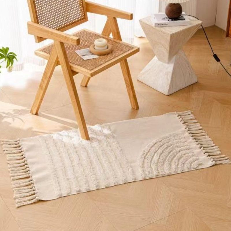 BAJADA DE CAMA BORDADA KILIM DE ESTILO ETNICO 60X90CM MD73 - 1