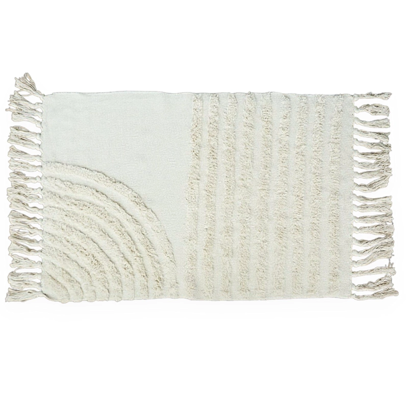 BAJADA DE CAMA BORDADA KILIM DE ESTILO ETNICO 60X90CM MD73 - 2