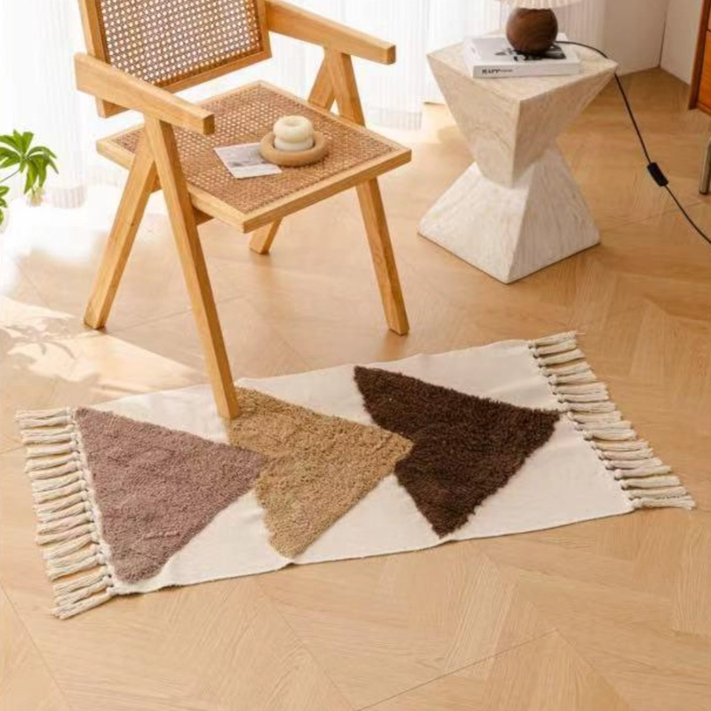 BAJADA DE CAMA BORDADA KILIM DE ESTILO ETNICO 60X90CM MD75 - 1