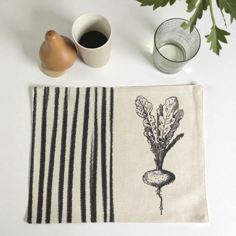 SET 6 INDIVIDUALES DE LINO 35X45 REPELENTE A LIQUIDO-ANTIMANCHA MD17 - 1