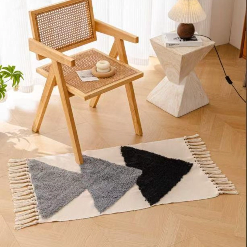 BAJADA DE CAMA BORDADA KILIM DE ESTILO ETNICO 60X90CM MD74 - 1